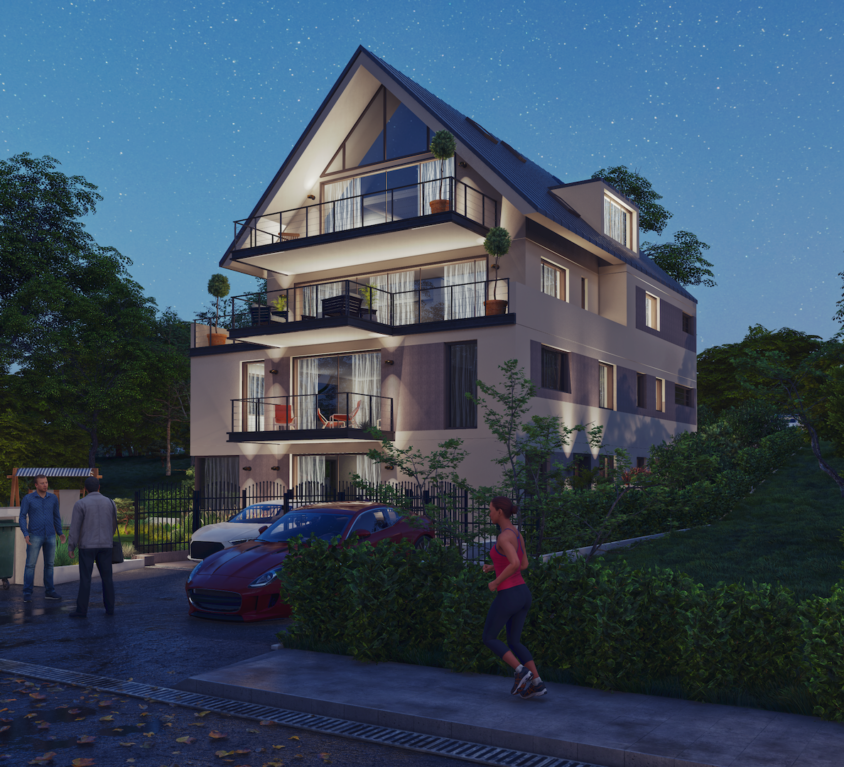 Villa, Starnberg 3D